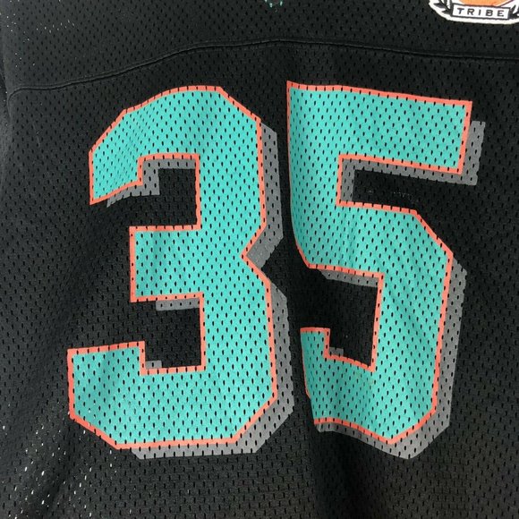 Stussy Tribe Black 2015 Football Mesh Jersey - Picture 9 of 11